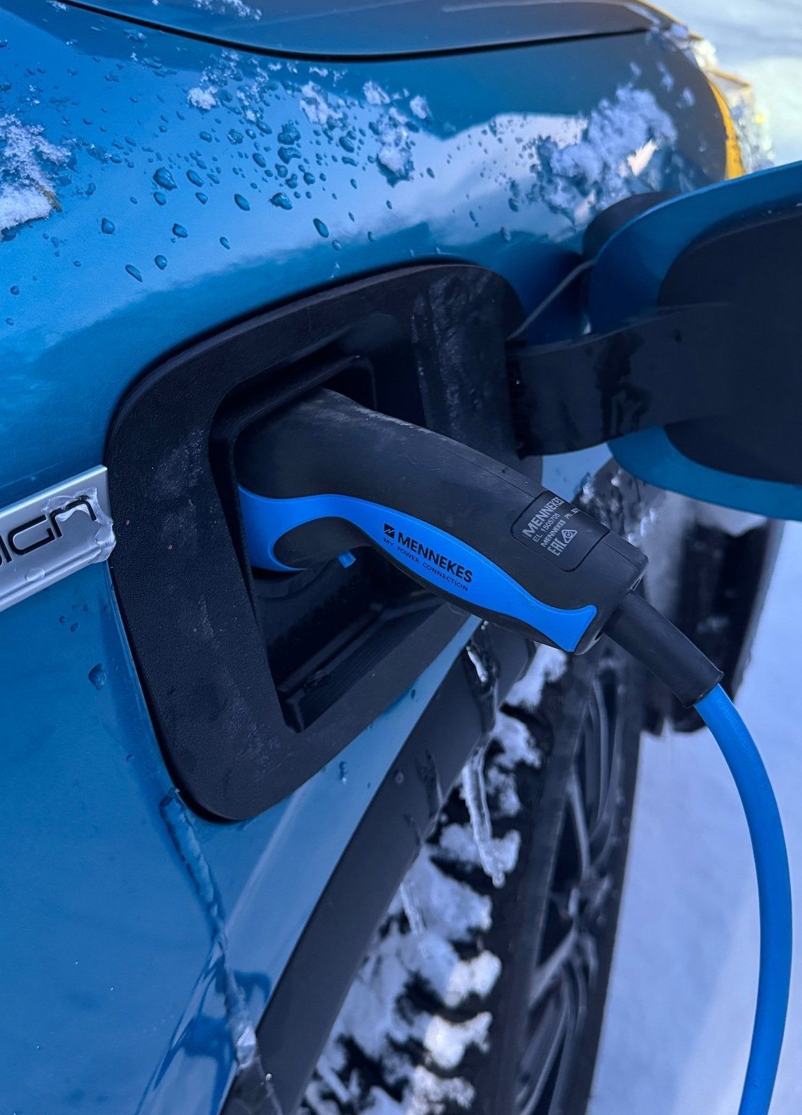 BYD Atto 3 - Weather and Snow Cover for Charging Port