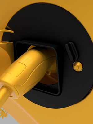 Volvo XC90 Plug-In Hybrid - Weather and Snow Cover for Charging Port