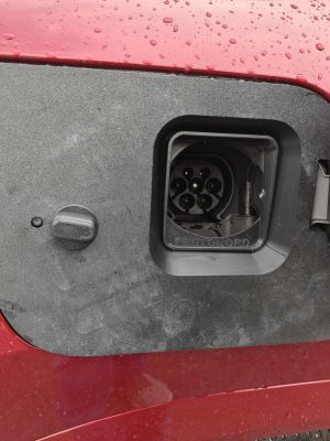 BMW iX2 2024+ - Weather and Snow Cover for Charging Port