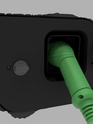 BMW iX2 2024+ - Weather and Snow Cover for Charging Port